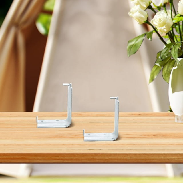 SEWCHICS 4pcs Fire Extinguisher Bracket Metal Silver Minimalist Fire Extinguisher Holder