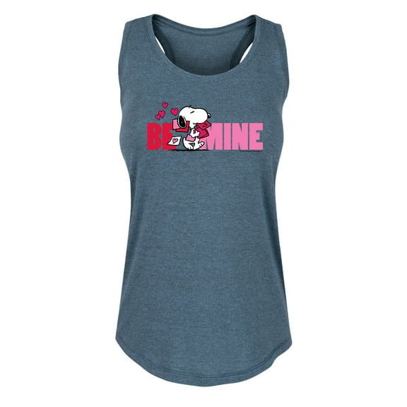 Peanuts - Be Mine - Women's Racerback Tank