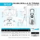 thumbnail image 5 of Set de snorkel Cressi Explorer Verde Aqua L/XL, 5 of 5