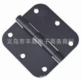 thumbnail image 2 of 3-Piece Black Door Hinges 3 1/2 Interior Door Hinges Matte Black Door Hinges for Doors 3.5 Inch (Approx. 8.9 cm) Round 5/8 Radius Bedroom Office Hallw, 2 of 4