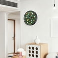 thumbnail image 6 of Indoor 12' Voice-Activated Luminous Decoration Wall Clock With LED Night Light Christmas Motifs, 6 of 8