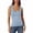 Tank Tops for Women Blue, variant on TrendOFT Basic Tank Tops for Women Undershirt Ribbed Sleeveless Scoop Neck Casual Layering Basic Tanks Top Beige L