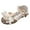 Gold, variant on HUANBAI Girls Sandals Fashion New Pattern Sequin Decoration Cute Low Heel Comfortable Hook Loop Princess Shoes 7.5