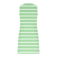 thumbnail image 7 of Women Dress Women's Summer Maxi Dress 2026 Women's Summer Fashion Printing Sleeveless V-Neck Dress Green S, 7 of 7