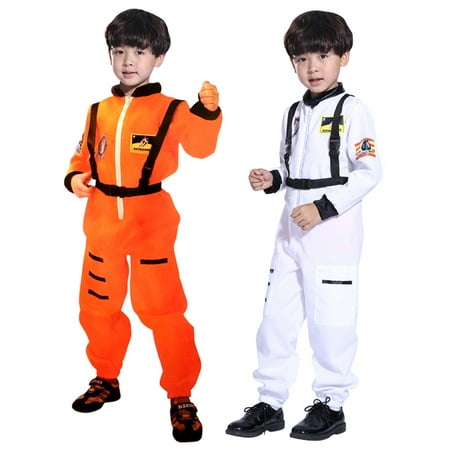 

Boys Bodysuits Kids Jumpsuit Role Play Astronaut Spaceman Flight Space Suit