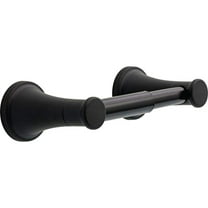 Delta Casara Wall Mount Toilet Paper Holder in Matte Black