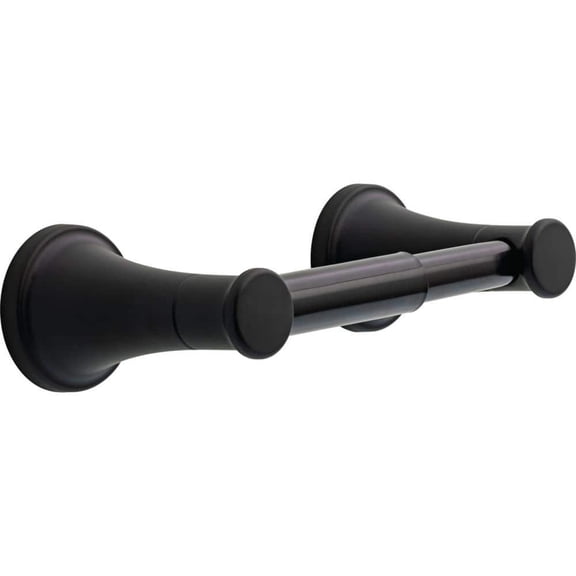 Delta Casara Wall Mount Toilet Paper Holder in Matte Black