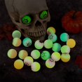 thumbnail image 5 of ZHAOCHENG 24 piezas de globos oculares que brillan en la oscuridad, bolas brillantes de Halloween que rebotan para truco o trato o regalos de Halloween, 5 of 5