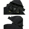 thumbnail image 7 of TACVASEN Men's Winter Ski Jackets Heveyweight Waterproof Fleece Mountain Jacket Windproof Warm Coat with Hooded Snowboard Insulated Jacket Parka Raincoat with Multi-Pockets for Hiking Walking Skiing, 7 of 7