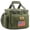 B-Green, variant on Tactical Large Lunch Box for Men, Heavy Duty Insulated Lunch Bag for Work, Leakproof Lunch Cooler Bag with Shoulder Strap Lunch Pail for Shifts Camping Outdoor Day Trip (12L)