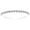 Style 3-Sparkling Line Crystal Floral Headband Silvery, variant on Bohemian Gold Leaf and Flower Wedding Tiara, Elegant Pearl Bridal Headpiece for Garden Wedding and Prom