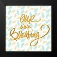 thumbnail image 2 of SD Graphics Studio 12x12 Black Modern Framed Museum Art Print Titled - Our Little Blessing, 2 of 5