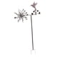 thumbnail image 4 of Molino de viento de metal con forma de colibrí de hierro, escultura de viento para exteriores, césped, patio, jardín, etc., 4 of 14