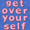 thumbnail image 2 of CafePress - Get Over Yourself - Cute Infant Baby Football Bodysuit, 2 of 3