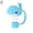 whale, variant on Ocean Animal Silicone Straw Covers Set Of 10 For 10mm Straws Creative Hygienic Protectors