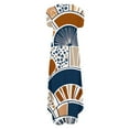 thumbnail image 4 of LOVZFMLL Robes pour Femmes Été Décontracté Imprimé Col Rond Manches Courtes Poches Imprimé Robe Longue Bleu Marine G, 4 of 5