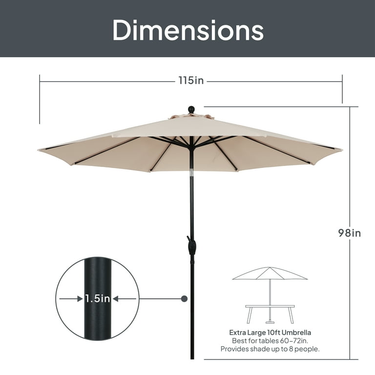 eliteshade 9' 3-tiered sunbrella patio umbrella. CLEARANCE DEAL EliteShade USA Umbrella 9Ft 3 Tier Market Umbrella Patio  Umbrella