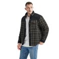 thumbnail image 4 of SPEEDRUN Mens Casual Button Down Plaid Jackets for Outdoor Long Sleeve Casual Coat, 4 of 5