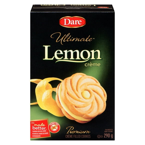 Dare Suprême crème au Citron Biscuits 290 g
