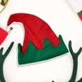 thumbnail image 5 of Shadoumai Christmas Hat for Adult, Christmas Baseball Cap, Vintage Washed Embroidered Cotton Santa Hat, 5 of 6