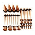 thumbnail image 5 of Mightlink 36Pcs Ear Stretching Tapers Kit Stainless Steel Ear Gauges Body Piercing Jewelry, 5 of 7