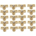 thumbnail image 4 of WORGEOUS 20 pcs  Copper Closet Door Spring Ball Catch Furniture Lock Accessories Parts, 4 of 8