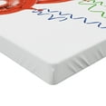thumbnail image 2 of Ambesonne Party Fitted Sheet, Fun Party Balloons, Full Size, Red Green Blue, 2 of 3
