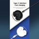thumbnail image 4 of M6 mini BT 5.0 Auriculares Auriculares inalámbricos Auriculares BT con micrófono IPX5 Auri MABOTO Auriculares, 4 of 7