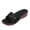 Black, variant on Summer Slippers for Women,Wide Sandals for Women,Womens Wedge Sandals,Women's Sandals,Walking Sandals Women,Summer Cross-Border Plus Size Heel Peep Toe Buckle Sandals Women,Black,5.5