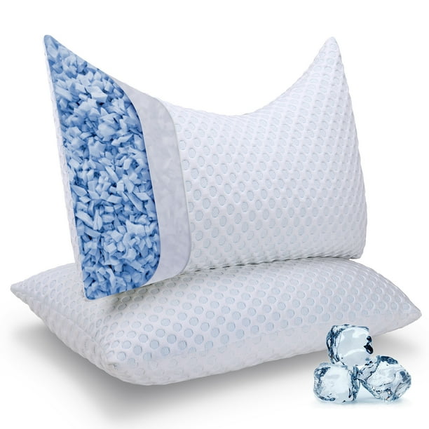 Best Cooling Memory Foam Pillow For Side Sleepers Cooling Side Sleeper Pillows for Neck and Shoulder Pain Relief Sleeping