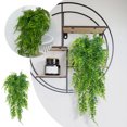 thumbnail image 2 of 2/1pcs Artificial Plant, Fern Wall Artificial Plants Greenery Plants for Patio Porch Indoor Outdoor UVResistant Plastic Plants Decor, Garden Party Wedding Baskets DIY Decoration, 2 of 8