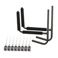 thumbnail image 1 of LOVIVER Blesiya 2 Pcs Wall Mounted Kayak Storage Rack Canoe Carrier Storage Hooks Indoor, 1 of 8