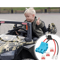 thumbnail image 3 of 3X 12 AWG Wire Harness Connector Replacement Compatible with Peg-Perego 12V SLA Battery Ride on Vehicle Riding Toys,3x connection harness 9x fuse,Blue, 3 of 6