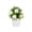 Green1, variant on 1-Pack Small Fake Potted Plants, Artificial White Rose Potted Plant, Mini Faux White Flower Greenery , Decorative Fake Plant for Tabletop, Home, Office and Bathroom Indoor Decoration