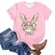 thumbnail image 4 of Puntoco Liquidación de blusas cortas para mujer, camisetas de manga corta con cuello redondo y estampado bonito a la moda para mujer, 4 of 4
