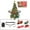 Music+light, variant on Christmas Train Set, 2 in 1 Hanging Around The Tree Train Toys with Water Steam,Sounds & Lights, Model Trains Set for Under The Xmas Tree, Railway Kit Xmas Gifts for All Ages,Christmas Decorations