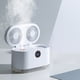 thumbnail image 2 of Ventiladores Pequeños Ventiladores Personales Portátiles Ventilador de Chorro Doble, Aire Acondicionado, Luz Nocturna, Humidificación Del Suministro de Agua, Enfriador de Pantalla Digital Inteligente,, 2 of 8