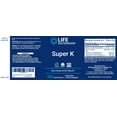 thumbnail image 3 of Life Extension Super K, 150 Softgels, with Vitamin K1 and K2 - MK4 & MK7, 3 of 4