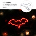 thumbnail image 4 of 1 Pc Halloween LED Bat Neon Light with No Battery Scene Decorative Light (White), 4 of 7