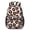 Pink and Beige, variant on Pink and Beige Leopard Print 17" School Backpacks for Teens,Waterproof Oxford Fabric,S-Shape Padded Straps for School,Travel,Hiking,Camping