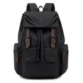 thumbnail image 1 of SPEKSEE Retro Canvas & Leather Laptop Backpack, 15.6 Inch Durable Unisex Bag for Hiking, Work & Travel, Water Resistant Daypack, 1 of 6