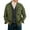 Army Green, variant on Brondbend Mens Jackets Mens Winter Coats Lapel Long Sleeved Pocket Button Outerwear Solid Color Fashion Jacket Loose Fit Going out Tops Army Green