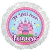 17 inch Get Well Soon Princess Foil Mylar Balloon - Party Supplies Decorations