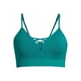 thumbnail image 2 of No Boundaries Junios' Seamless Pullover Strappy Front Bralette, 2 of 4
