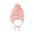 thumbnail image 1 of Chapeau Exclusif Bébé Tricot de Haricot Chaud d'Hiver avec Pompon, 1 of 5