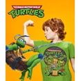 thumbnail image 5 of Nickelodeon Ninja Turtles T-Shirt, Toddler Boy Tee Kids Clothes, Gray/Black/Green, 3 Pack, 5 of 7