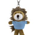 thumbnail image 2 of Made by Alien Personalized Lion plush toy Keychain Quick Release Detachable Key Rings, 2 of 2