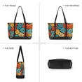 thumbnail image 6 of FORMRS Canvas Laptop Tote Bag for Women with 15.6" Computer Compartments Shoulder Handbag, Blooming Flowers, 6 of 7
