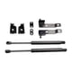 thumbnail image 4 of 2x Piezas Puntal Capó Delantero Strade Fareast Limited Nissan Navara 2004-2018 Negro, 4 of 8