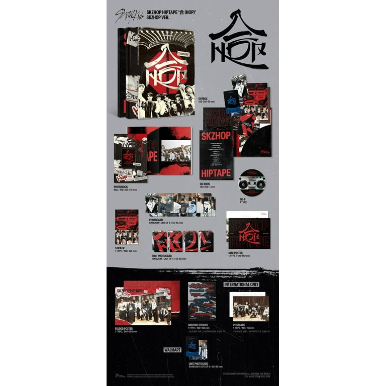 Stray Kids - HOP (SKZHOP VER.) Walmart Exclusive - CD Stray Kids - HOP (SKZHOP VER.) Walmart Exclusive - CD